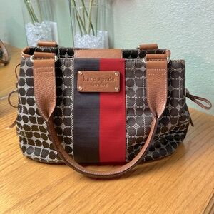 KATE SPADE New York Classic Purse brown/red in good used condition